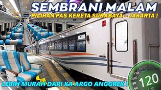 Kereta Jakarta Surabaya Malam